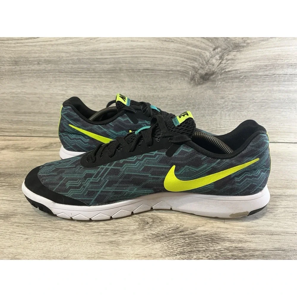 Nike Flex Experience RN 5 Black Volt Green Shoes Sneaker 844587-002 Mens 11.5‎